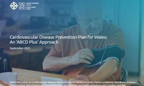 Patient having a blood pressure check