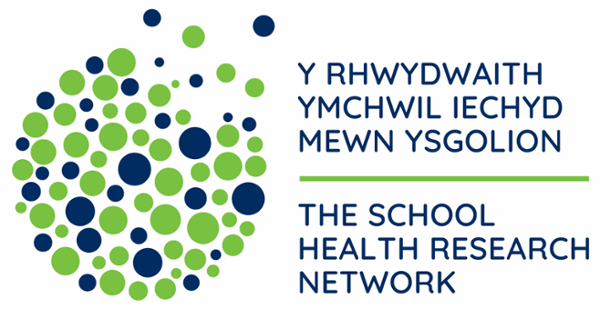 A logo for The School Health Research Network also known as SHRN